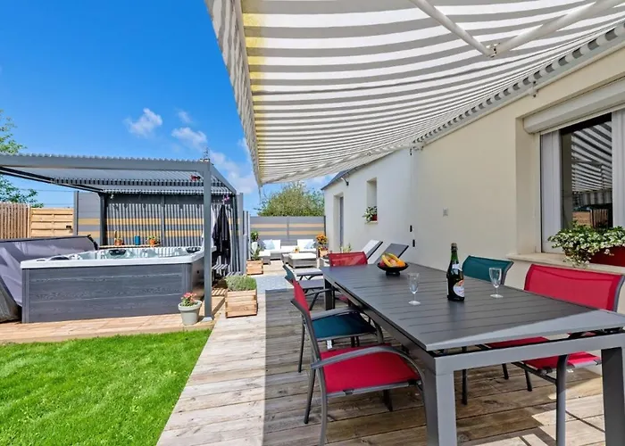 Maison Spacieuse Avec Spa , Sauna Au Pays Des Abers ,10 Min Des Plages Bretagne